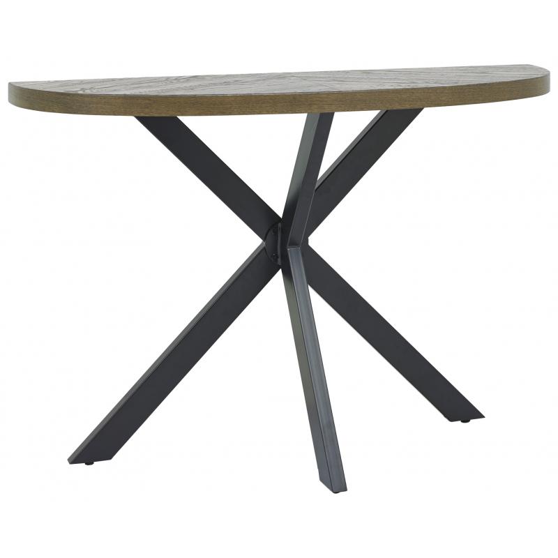 Bohemia Fumed Oak Console Table
